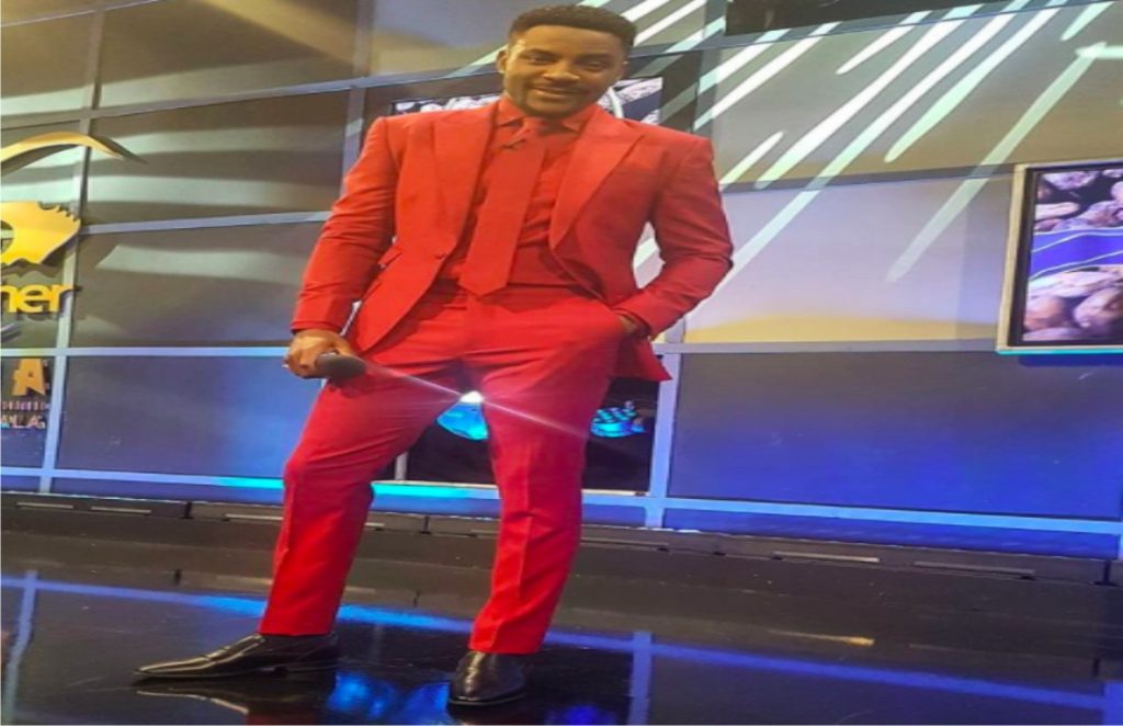 Ebuka Obi Uchendu Rocks Red Mai Atafo Suit INNONEWS NG